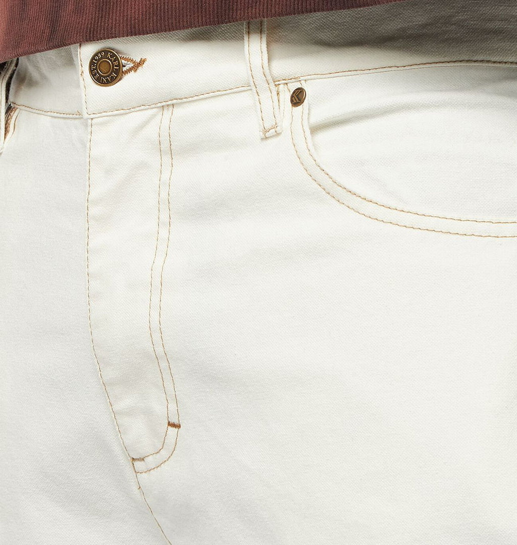 Karl Kani Pantaloni Jeans Og Pants Off White Uomo - 3