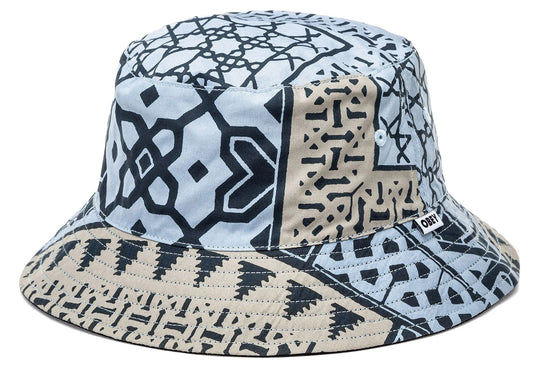  Obey Cappello Bandana Bucket Hat Navy Bandana Black Uomo Blu