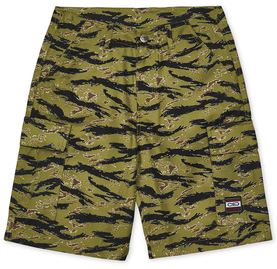  Propaganda Short Red Label Cargo Tiger Camo Uomo Verde