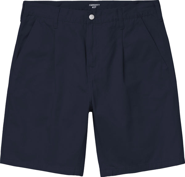 Carhartt WIP short Abbott dark navy