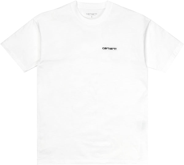 Carhartt WIP t-shirt W' S/S Script Embroidery white