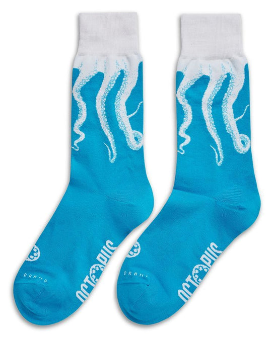  Octopus Calze Original Socks Light Blue White Uomo Azzurro