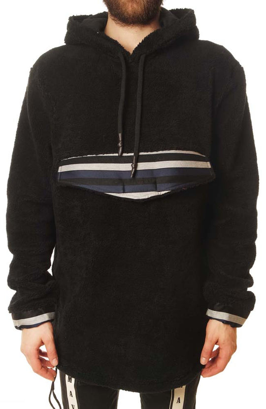  Plus Que Ma Vie Felpa Sherpa Black Uomo Nero