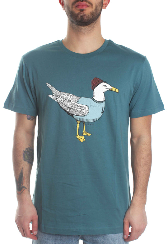  Picture T-shirt Gullee Tee Hydroo Blue Uomo