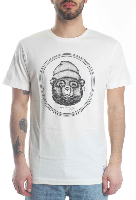  Picture T-shirt Pelty D&s Tee White Uomo Bianco