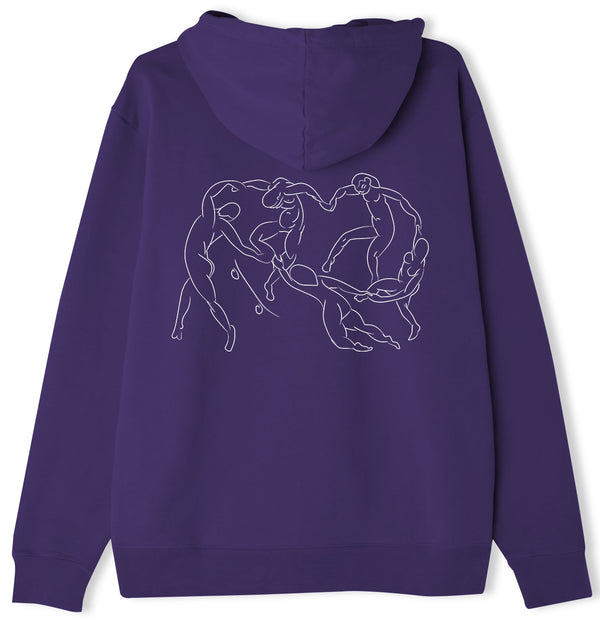 MDN x SPK felpa Je M'En  Fous Hoodie purple