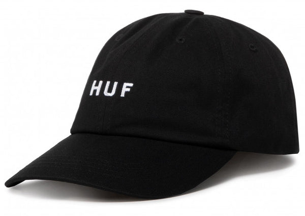 HUF cappello Essential OG Logo CV 6 panel black