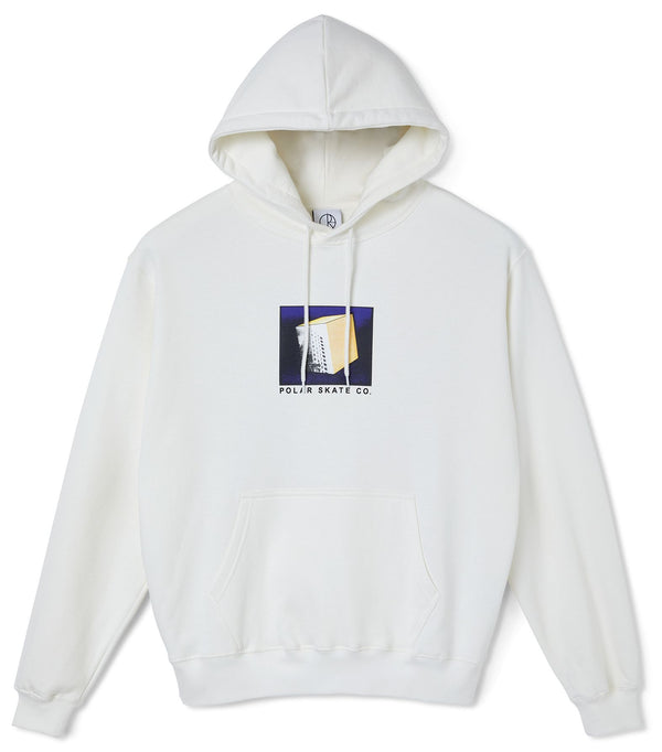 Polar Skate Co.felpa Isolation Hoodie white