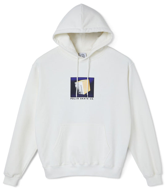  Polar Skate Co.felpa Isolation Hoodie White Uomo Bianco