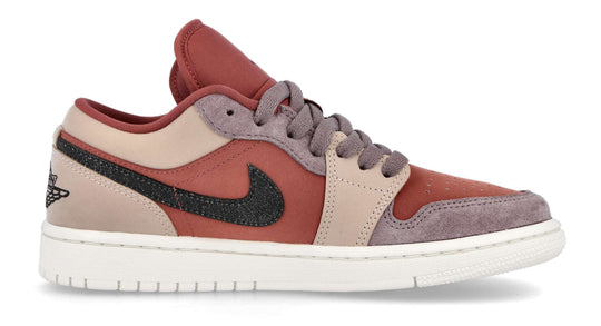  Jordan 1 Low Canyon Rust W Shoes Donna Multicolore