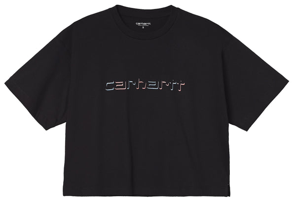 Carhartt WIP t-shirt W' S/S Shadow Script black