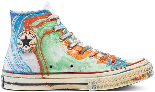  Converse Scarpe Hydro Dip Dyed Chuck 70 Canvas Ltd High Top Uomo Multicolore