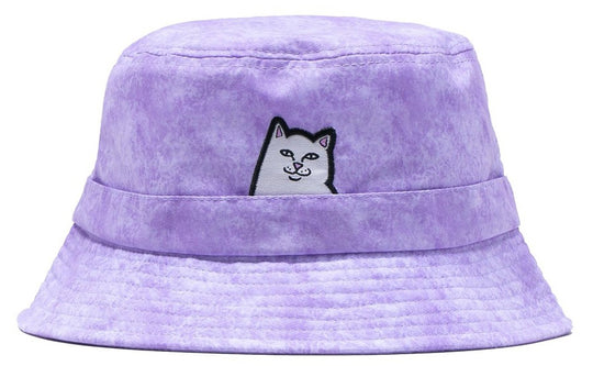  Ripndip Cappello Lord Nermal Bucket Hat Lavender Mineral Wash Uomo Viola