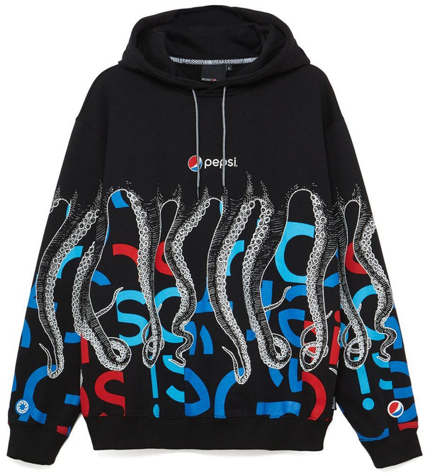 Octopus felpa Pepsi Camo Hoodie black