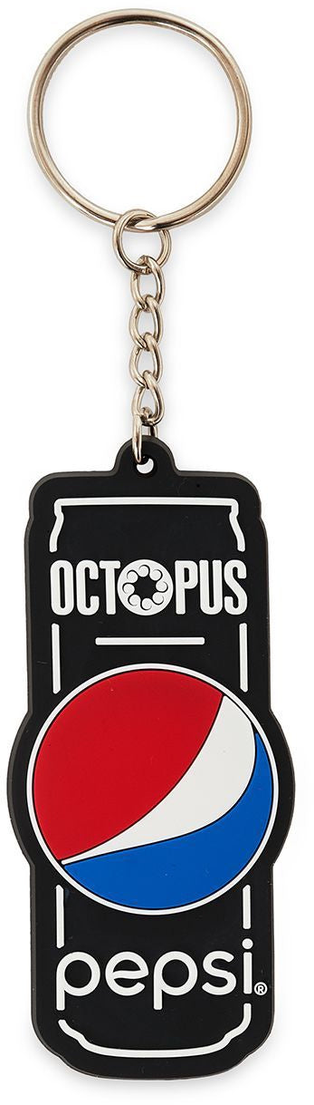  Octopus Portachiavi Pepsi Logo Keychain Black Unisex - 1