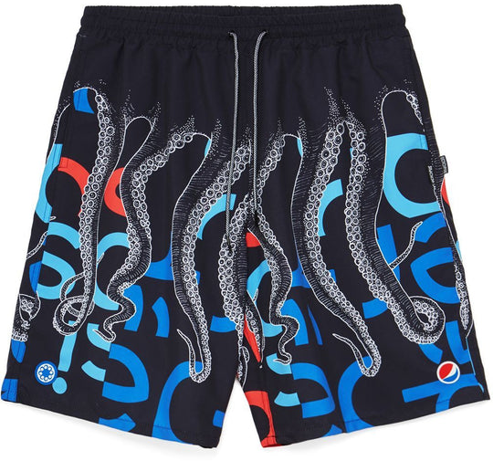  Octopus Costume Pepsi Camo Boardshort Black Uomo Nero