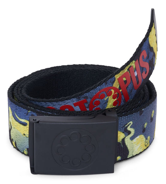  Octopus Cinta Camo Belt Yellow Uomo Giallo