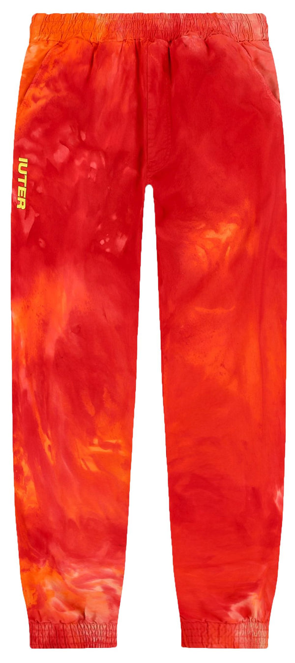 Iuter pantaloni Jogger Pant tie dye pink