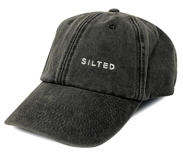 The Silted Company cappello basic washed black