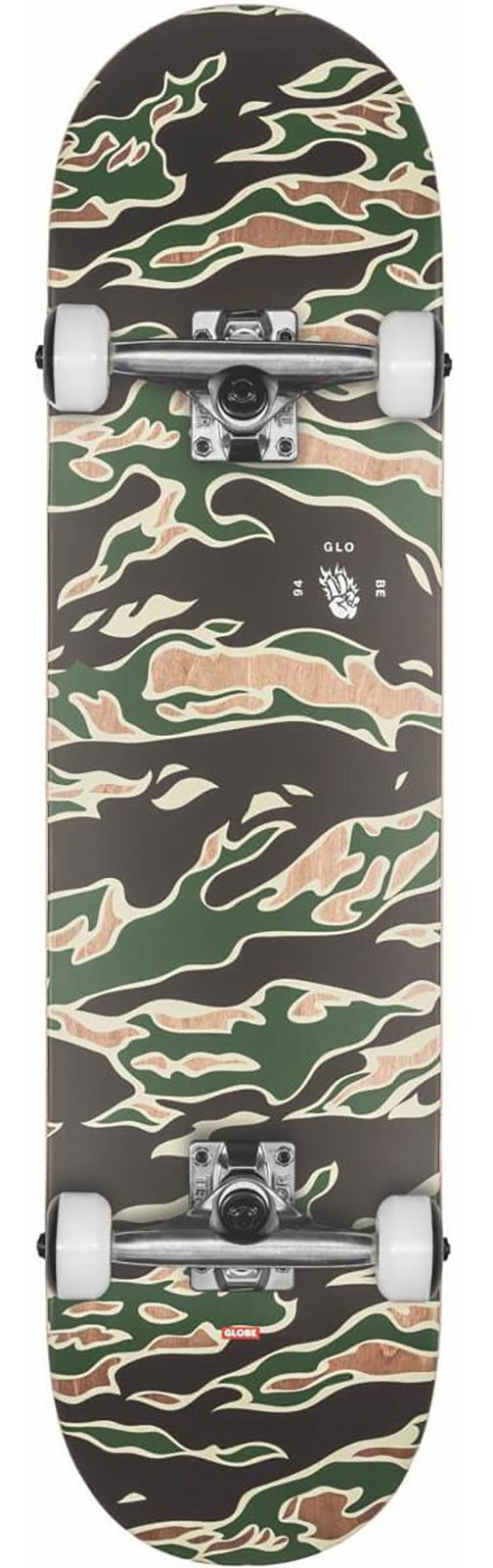  Globe Skateboard G1 Full On 8.0” Tiger Camo Uomo