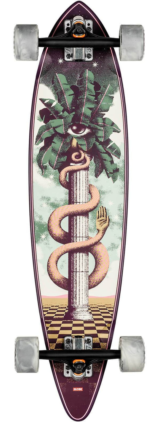  Globe Skateboard Longboard Pintail 34 The Sentinel Uomo Multicolore