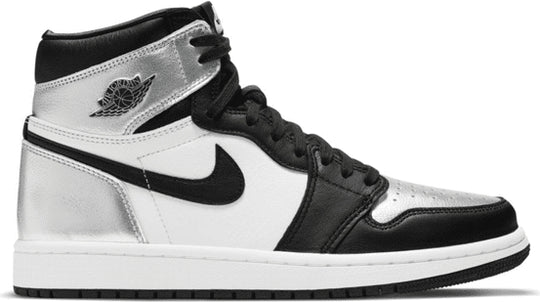  Jordan 1 Retro High Silver Toe W Donna