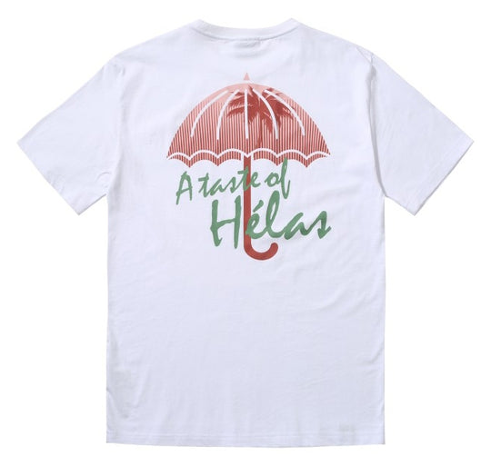  Helas T-shirt Taste Tee White Helas Caps Uomo Bianco