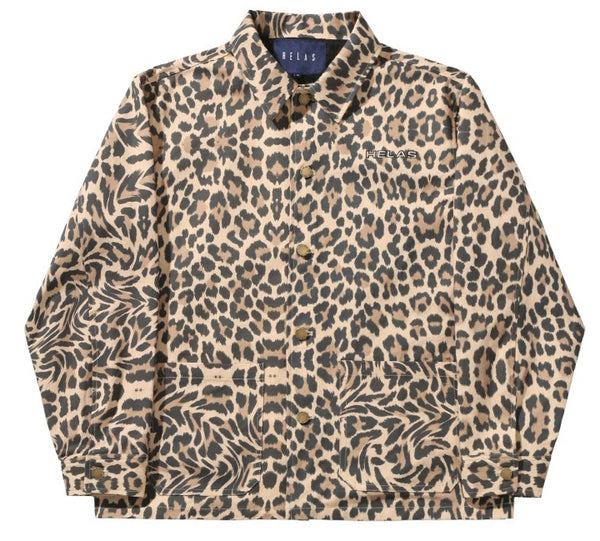 Helas giacca Exotic twill leopard