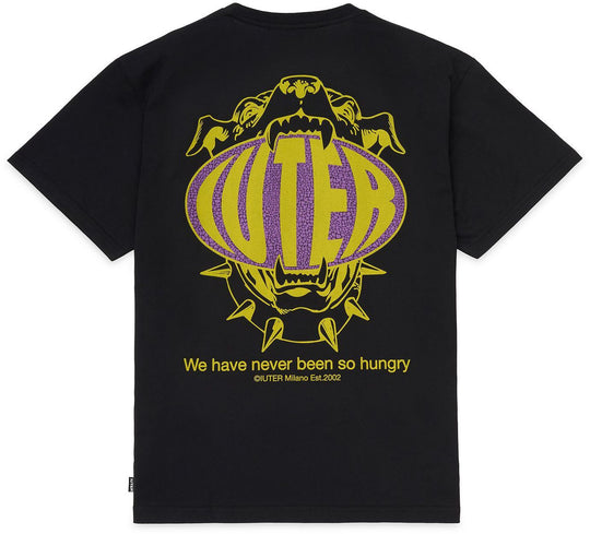  Iuter T-shirt Hungry Tee Black Uomo Nero