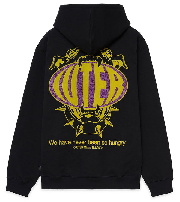 Iuter felpa Hungry hoodie black