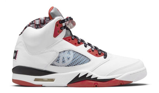  Jordan 5 Shoes Retro Quai 54 2021 Uomo Bianco