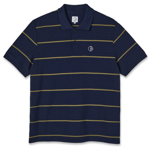 Polar Skate Co. t-shirt Stripe Polo Shirt rich navy