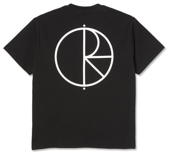  Polar Skate Co. T-shirt Stroke Logo Tee Black Uomo Nero