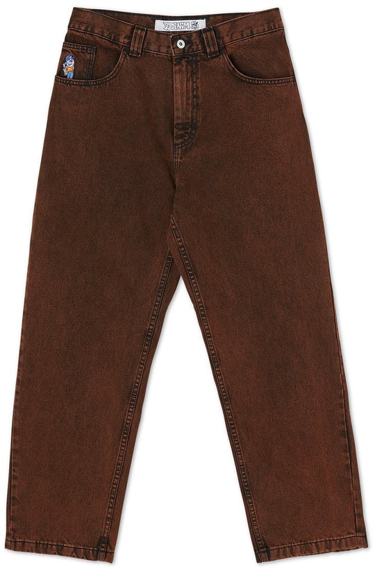  Polar Skate Co. Pantaloni '93 Denim Jeans Orange Black Uomo Arancione