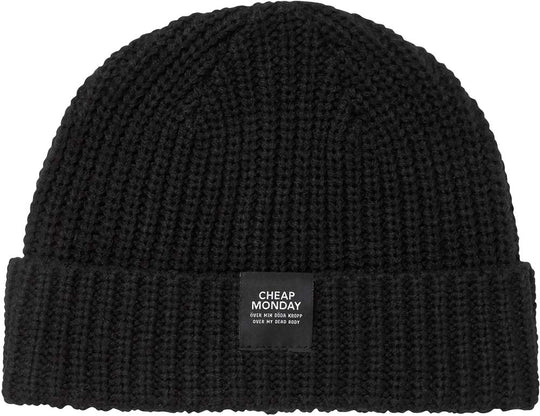  Cheap Monday Cuffia Skull Beanie Black Donna Nero