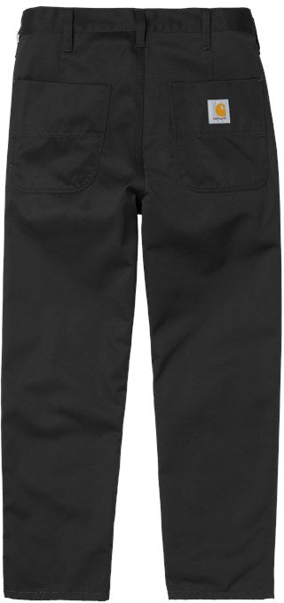 Carhartt WIP pantaloni Abbott Pant black rinsed