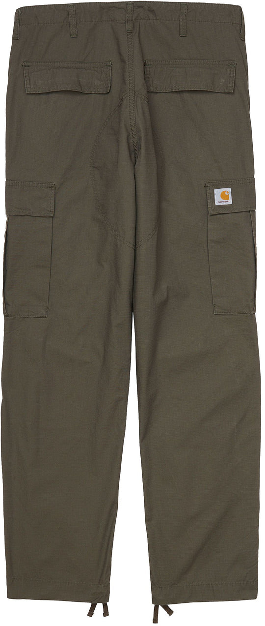  Carhartt Wip Pantaloni Regular Cargo Pant Cypress Rinsed Uomo Verde
