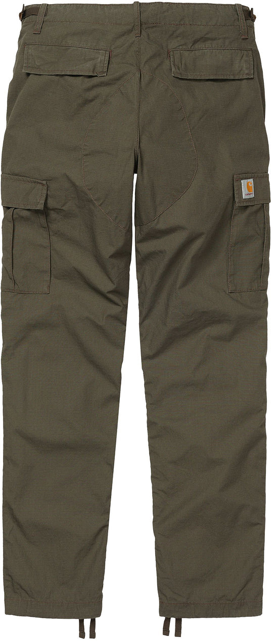  Carhartt Wip Pantaloni Aviation Pant Cypress Rinsed Uomo Verde