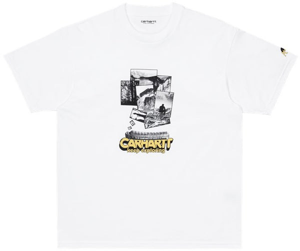 Carhartt WIP t-shirt S/S Exped tee white