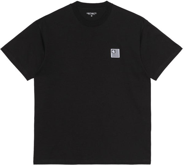 Carhartt WIP t-shirt S/S Label State tee black