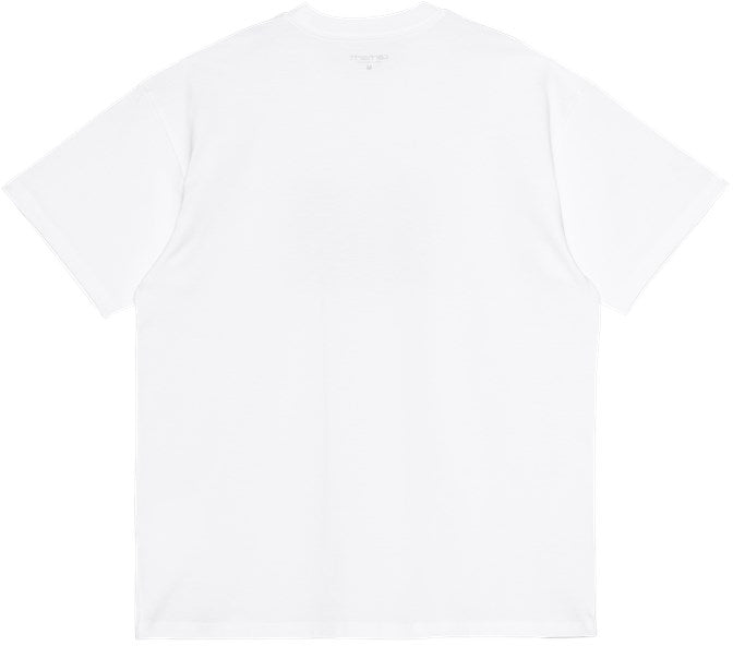  Carhartt Wip T-shirt S/s Meatloaf Tee White Uomo - 2