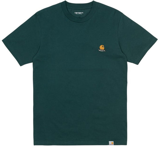  Carhartt Wip T-shirt S/s Trap C Tee Frasier Uomo Grigio