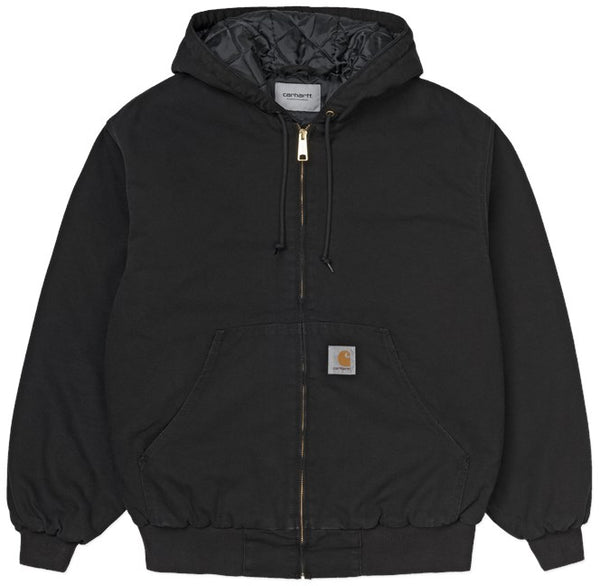 Carhartt WIP giacca OG Active Jacket black aged canvas