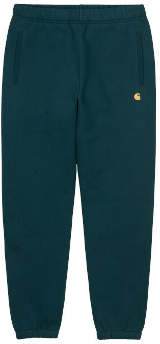 Carhartt WIP pantaloni Chase Sweat Pant fraiser gold