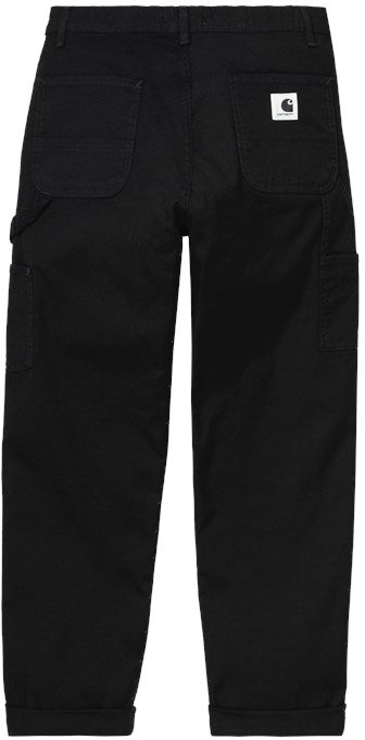  Carhartt Wip Pantaloni W' Pierce Pant Black Rinsed Donna Nero