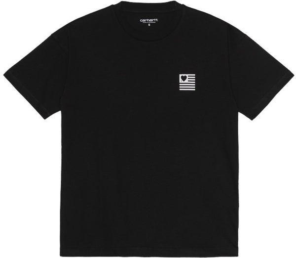 Carhartt WIP t-shirt W' S/S Hartt State black