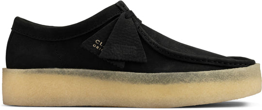  Clarks Originals Scarpe Wallabee Cup black Nubuck Uomo Nero