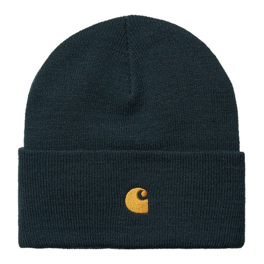  Carhartt Wip Cuffia Chase Beanie Frasier Gold Uomo Oro