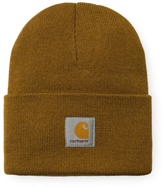  Carhartt Wip Cuffia Acrylic Watch Hat Hamilton Brown Uomo Marrone