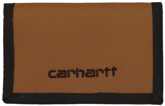  Carhartt Wip Portafoglio Payton Wallet Tawny Black Uomo Arancione